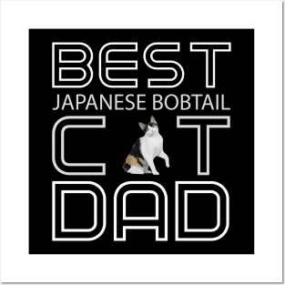 Best Japanese Bobtail Cat Dad Posters and Art